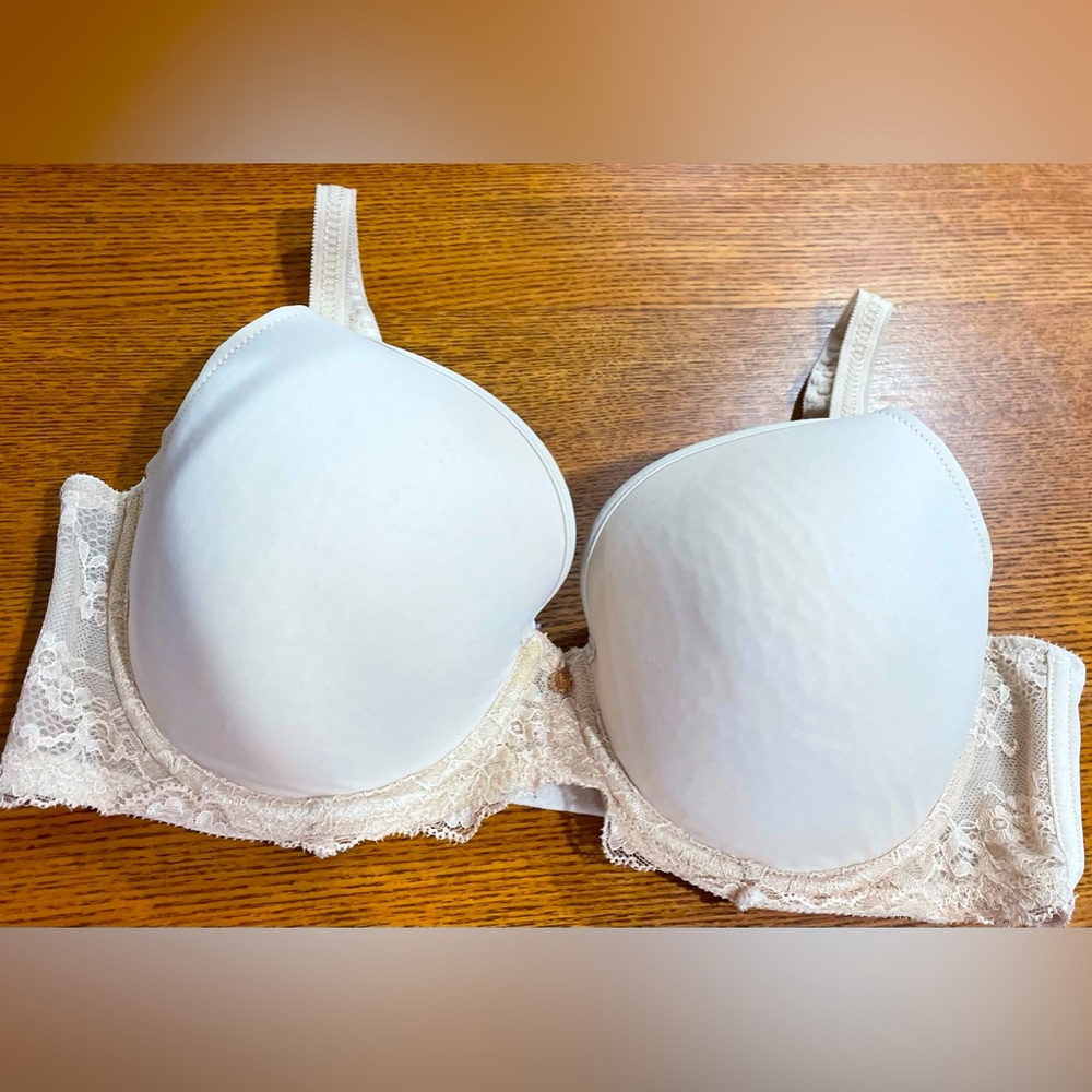 Le Mystere Nude/Beige 34D Bra